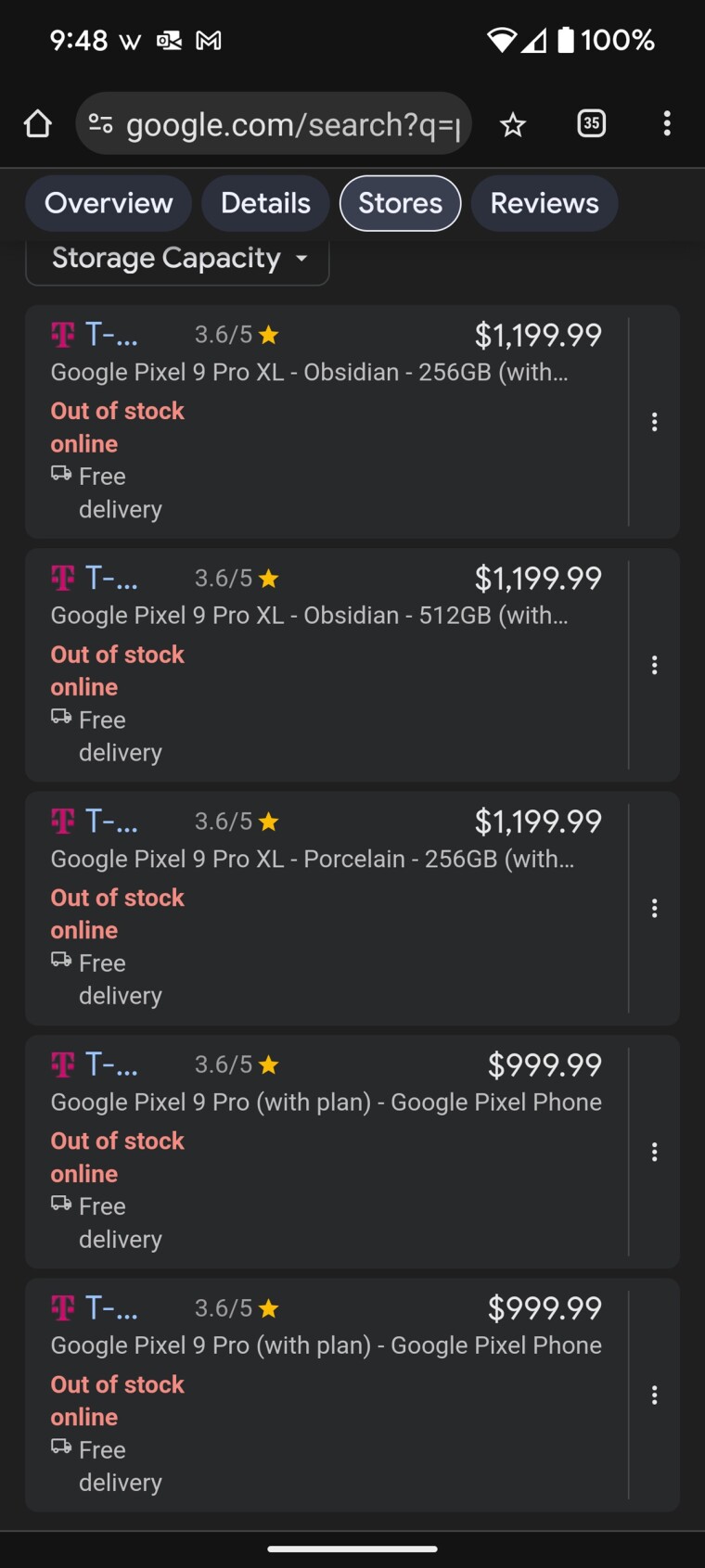 Google Pixel 9 Pro US pricing is leak