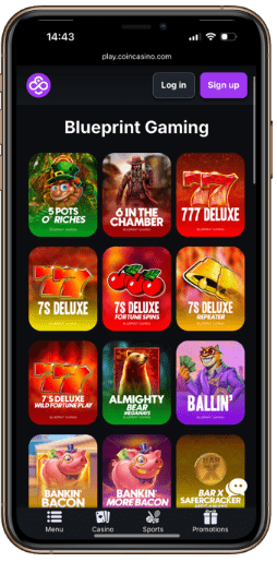 Coin Casino Blueprint Gaming
