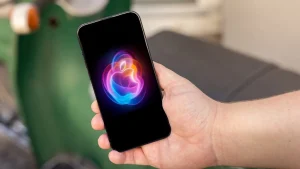 Person holding iPhone