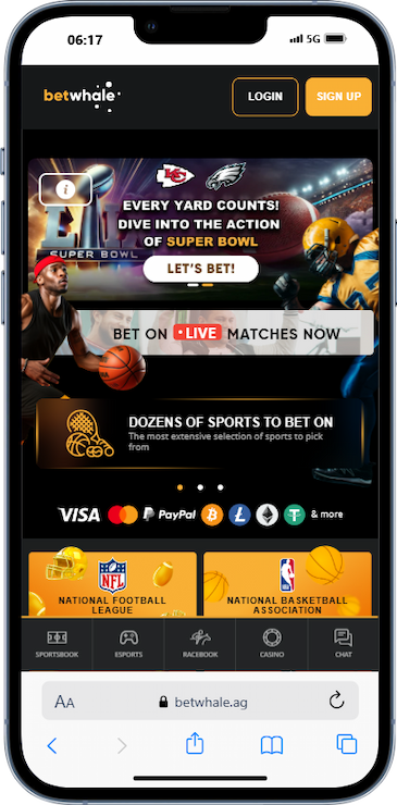 Fast Payouts At BetWhale