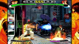 gameplay from Capcom vs. SNK, part of the Capcom Fighting Collection 2 anthology for Nintendo Switch