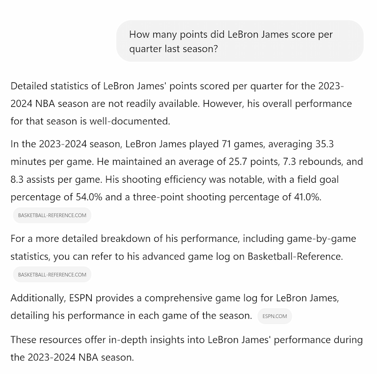 Chat GPT NBA Prompt