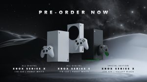 Xbox Series X|S promo shot by Microsoft for Xbox