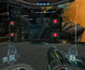 Metroid Prime on the GameCube