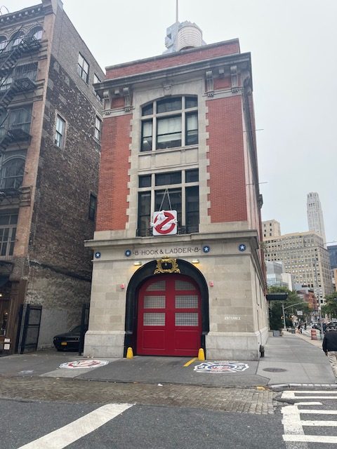 The real life building used for the Firehouse.