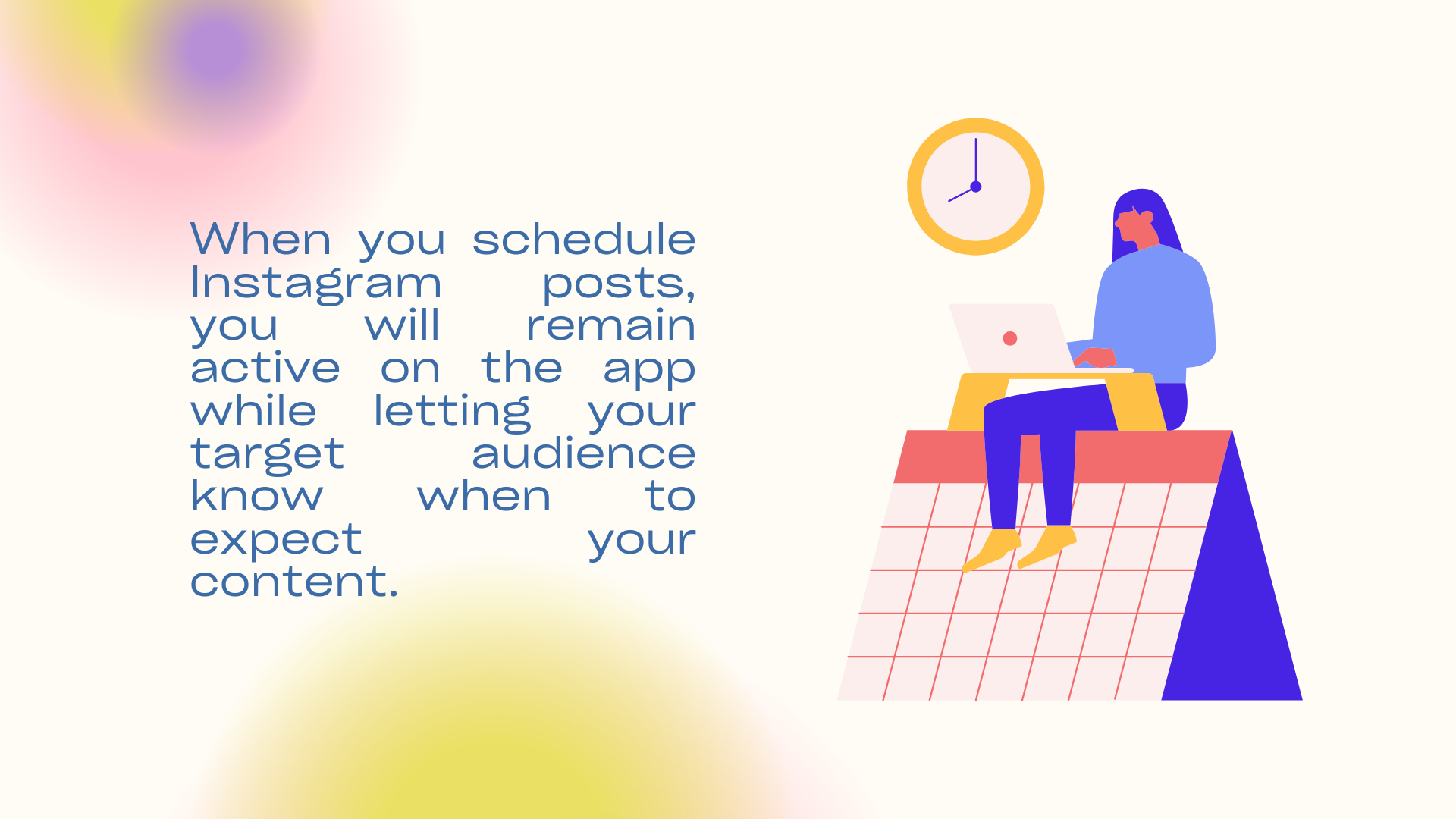 Instagram Posts Schedule