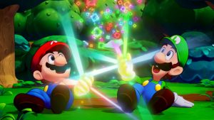 Mario and Luigi in Mario & Luigi Brothership