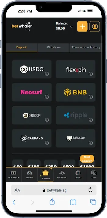 Neosurf casino