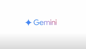 Google Gemini Live with logo in the centre