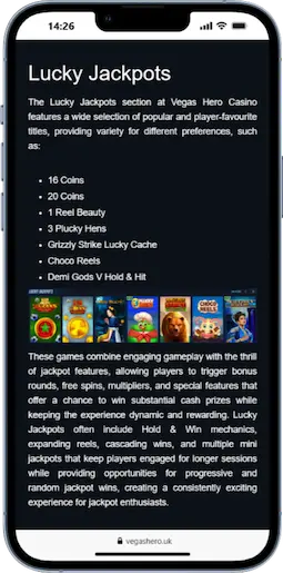 $5 Deposit at Vegas Hero Casino Canada