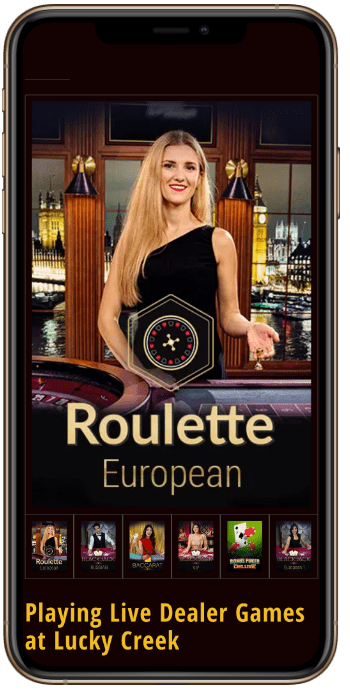 Lucky Creek Casino Roulette Live
