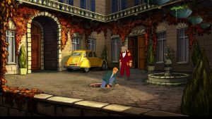 The beautiful new graphics of Broken Sword