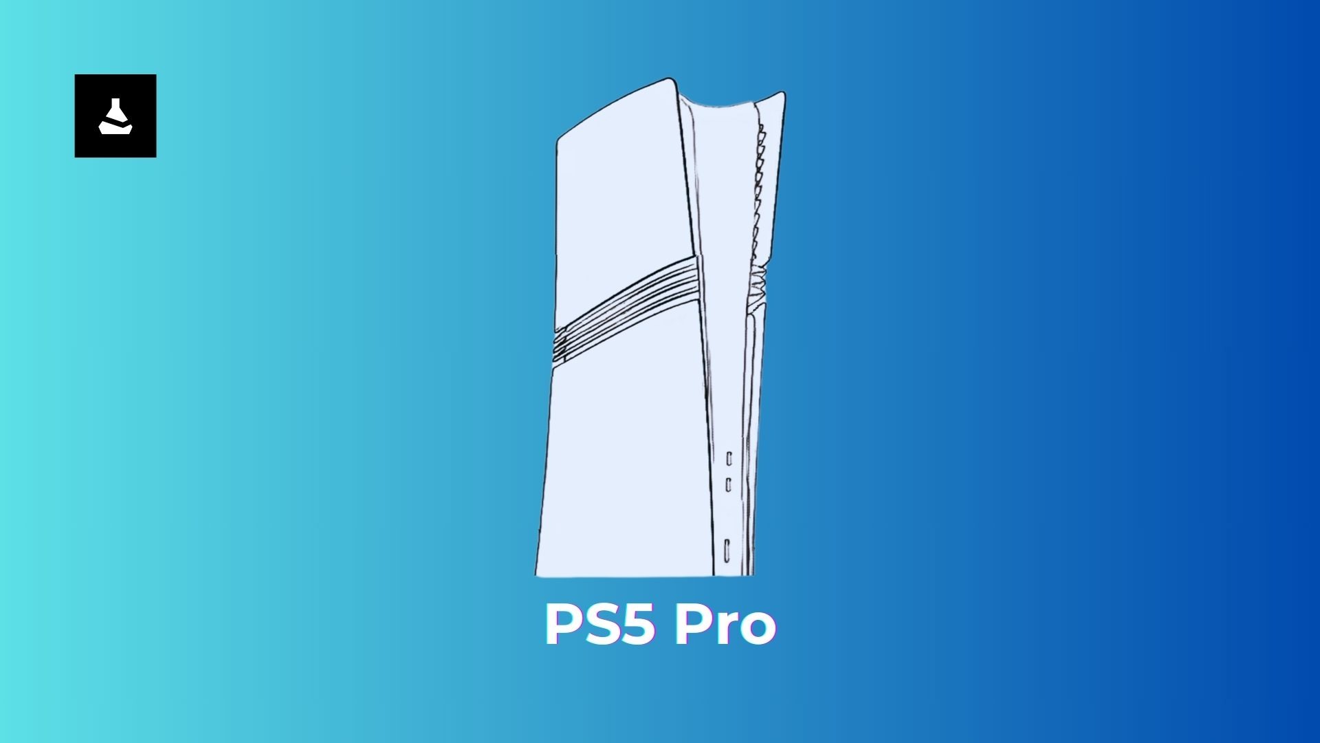 A sketch of the PS5 Pro