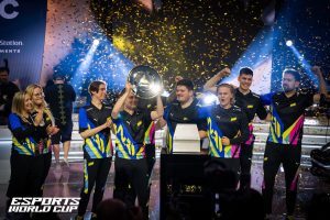 Winners at the eSports World Cup