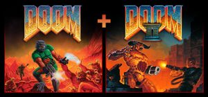 DOOM + DOOM II game released now, posters of both the games which have been combined