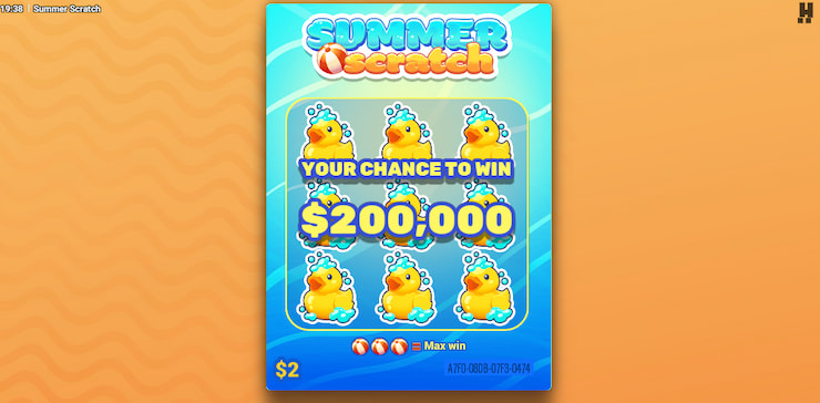 Themed Scratch Cards