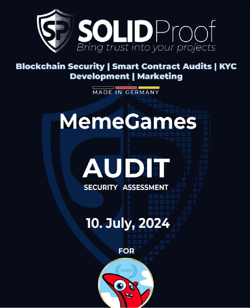 The Meme Games Audit