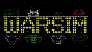 Warsim and its ASCII title screen