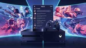 AI image of Xbox play, connected to communication platform / Further updates confirmed for Discord on Xbox.