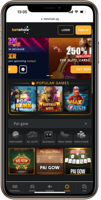 BetWhale Pai Gow