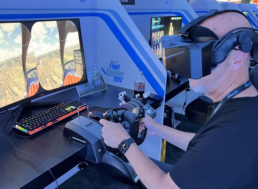 Microsoft shows off Flight Simulator 2024 in VR using Pimax’s latest Crystal Light headsets