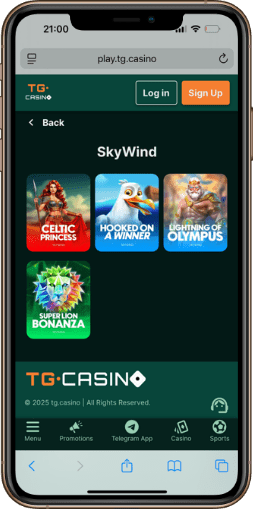TG.Casino Skywind