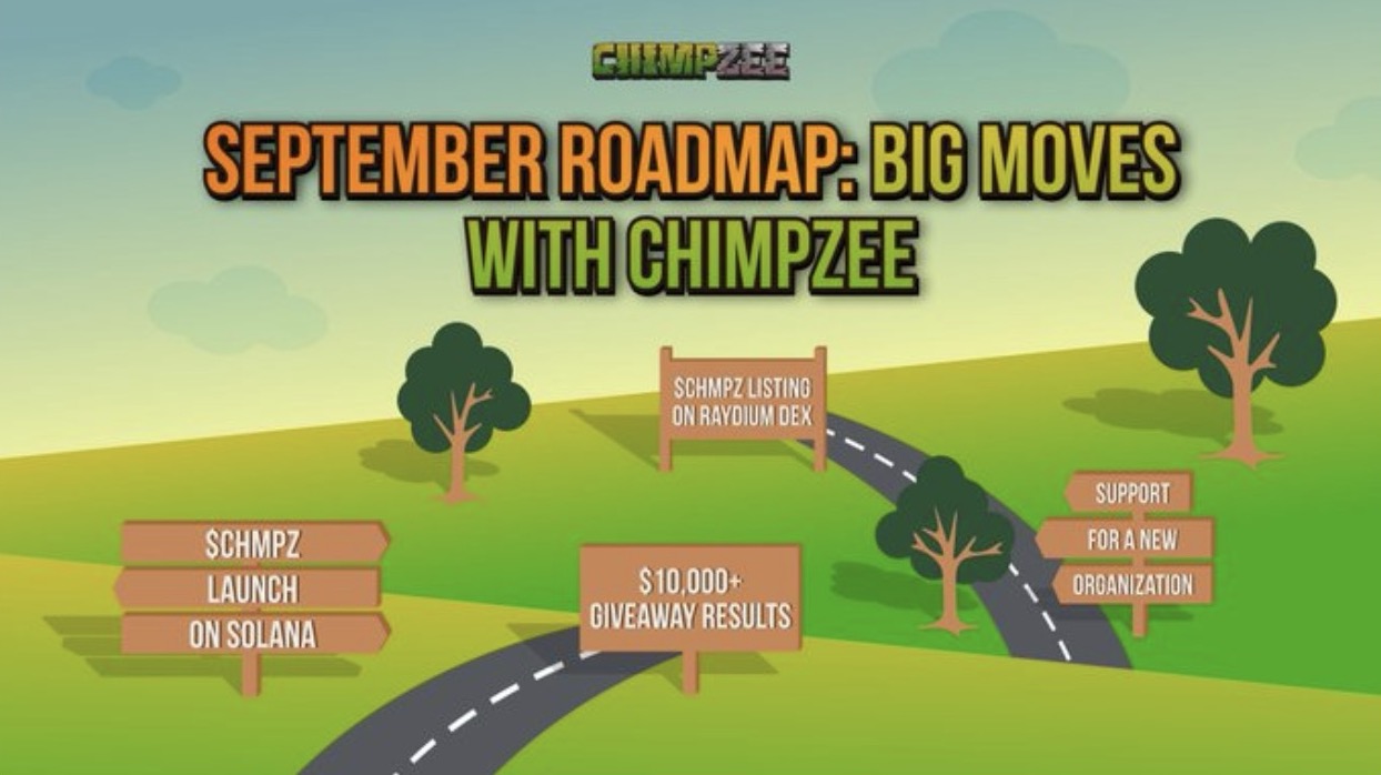 Peta Jalan Chimpzee September