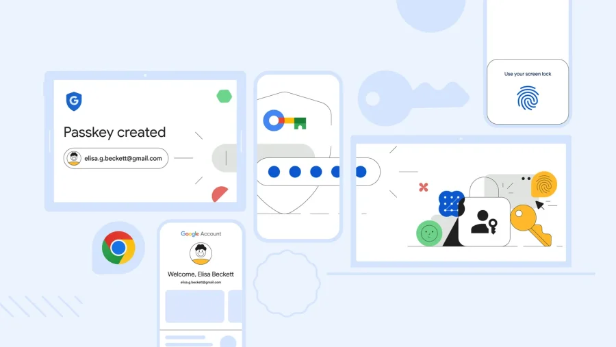 Google passkeys can now be synced across devices, thanks to Google Password Manager update