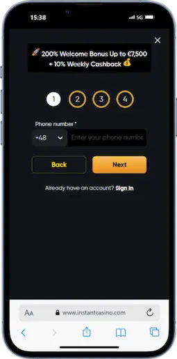 Step 3 - Add Your Phone Number