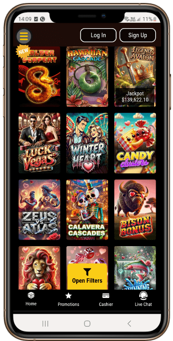Lucky Creek Casino Android