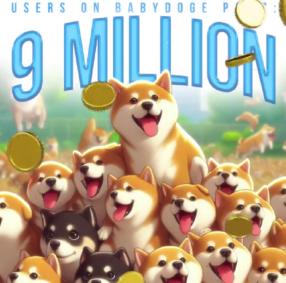 BabyDoge PAWS Has Hit 9 Million Users