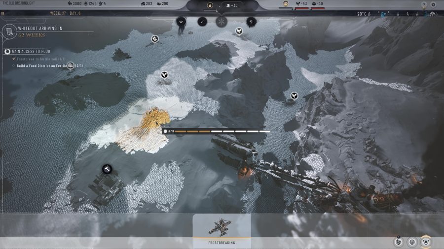 Prólogo em Frostpunk 2