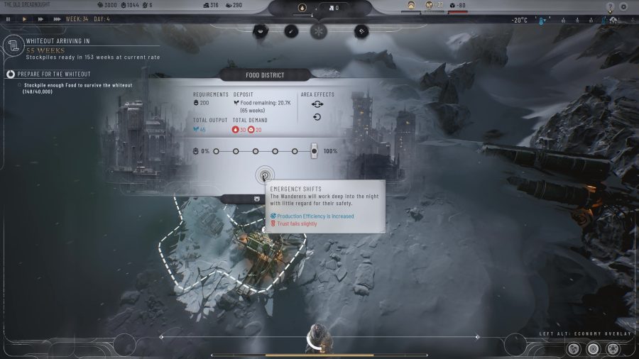 Prólogo em Frostpunk 2