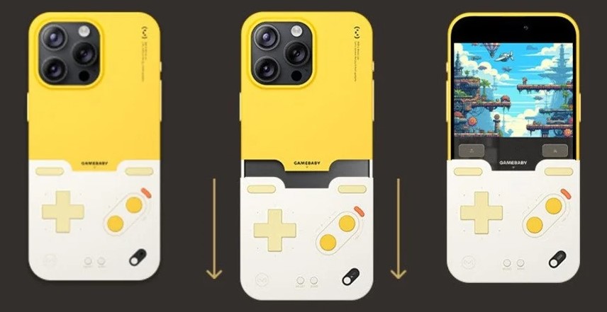 The GameBaby turns your iPhone into a GameBoy and protects it from smashes at the same time