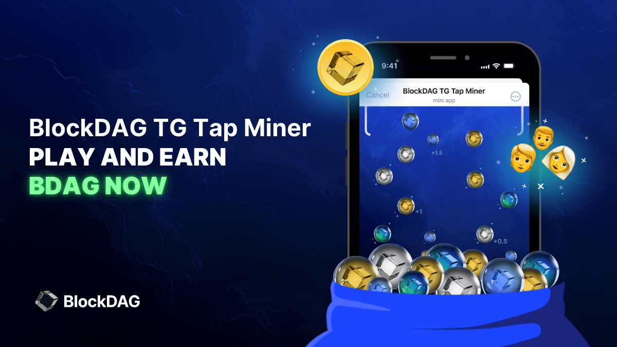 Berita TG Tap Miner dari BlockDAG Mendefinisikan Ulang Permainan Kripto Seluler dengan Hadiah Besar! Berita tentang Immutable (IMX) & FLOKI