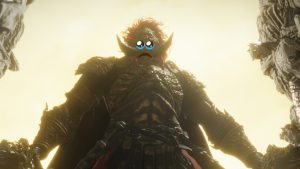 Radahn with a sad face