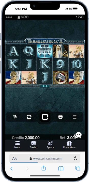 Thunderstruck II Slot