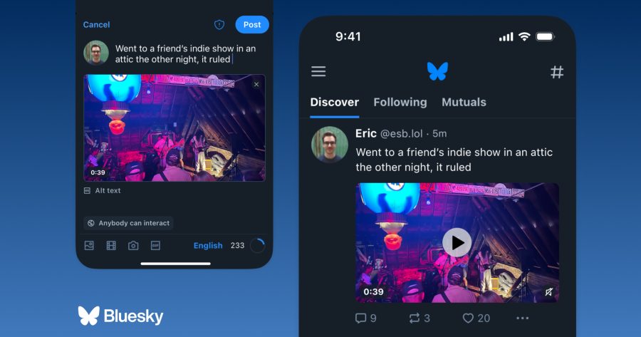 Bluesky now lets you post videos after latest update