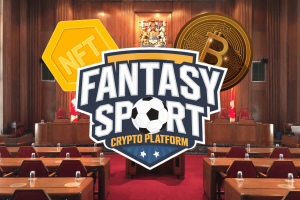 Sorare pleads not guilty to UKGC’s unlicensed gambling accusations in legal dispute. Fantasy sport crypto platform in court surrounded by crypto and NFT