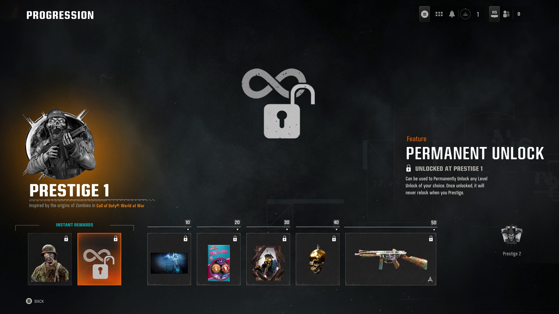 black ops 6 prestige permanent unlocks