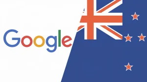 Image depicting clash between Google and New Zealand / Google has said it will stop linking to NZ content if the government passes a bill to make it pay for content on its platform.