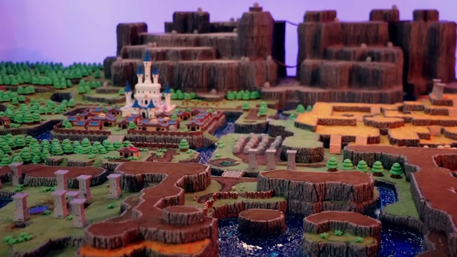 El Reino de Hyrule impreso en 3D