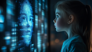 AI powered image of a child's facial likeness / U.S. Prosecutors have warned against the rise in AI generated child abuse imagery.