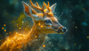 AI image of an animal picture run through an image editor / Midjourney releases "powerful" new AI tool.