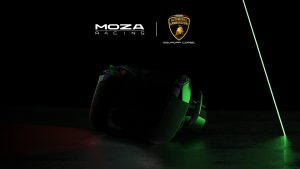 Moza x Lamborghini collaboration photo