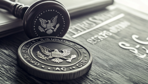 AI representation of the SEC / Coinbase CEO Brian Armstrong has made an impassioned criticism of the U.S. Securities and Exchange Commission (SEC), calling for widespread changes at the government agency.
