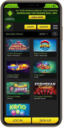 Raging Bull review Specialty Games