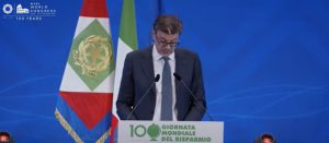 Italy's Economy Minister Giancarlo Giorgetti