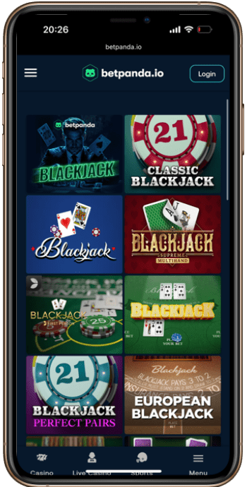 BetPanda ETH Blackjack