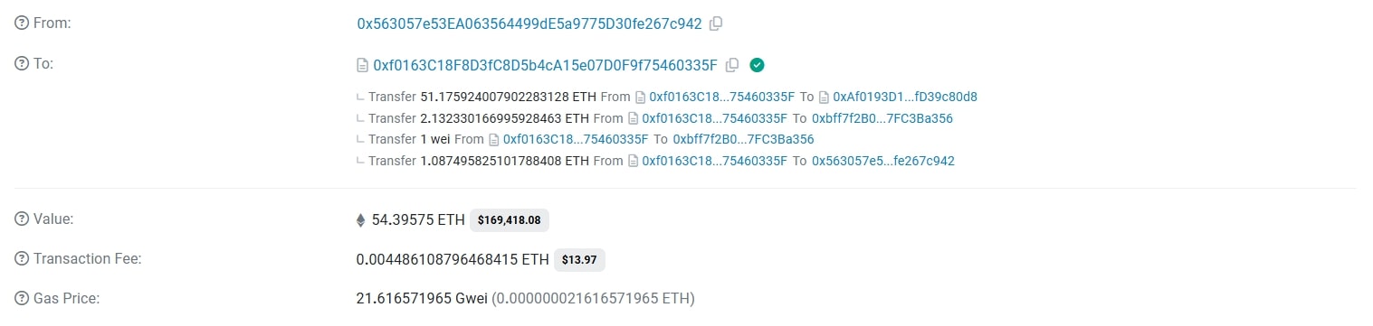 54 eth transaction on etherscan